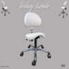 tabouret Jockey Lende wit