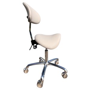 Buddy Lende werkkruk (Chrome)