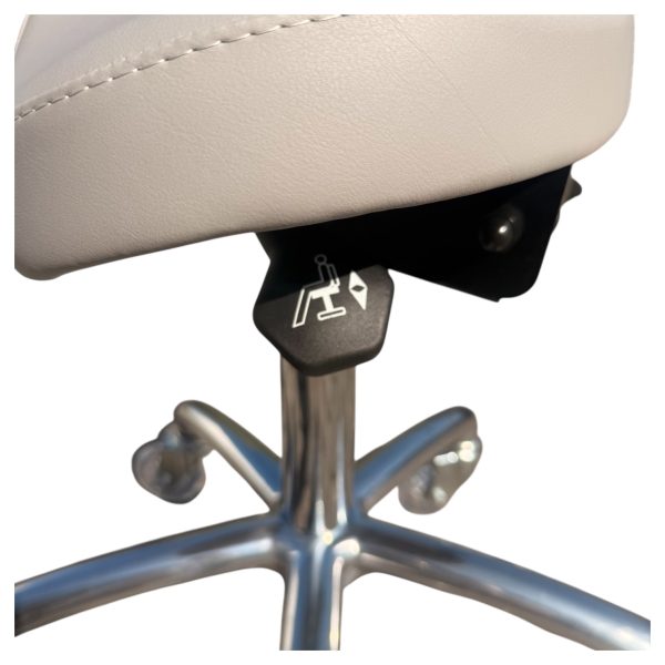 werkkruk Jockey chrome met skaterwielen - Afbeelding 8