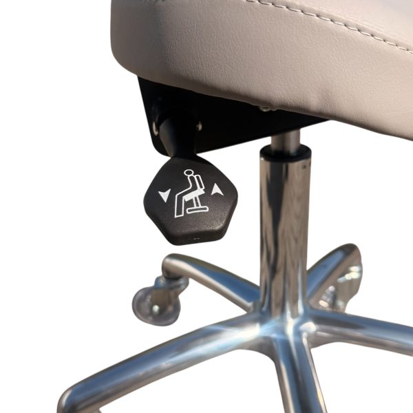 werkkruk Jockey chrome met skaterwielen - Afbeelding 10